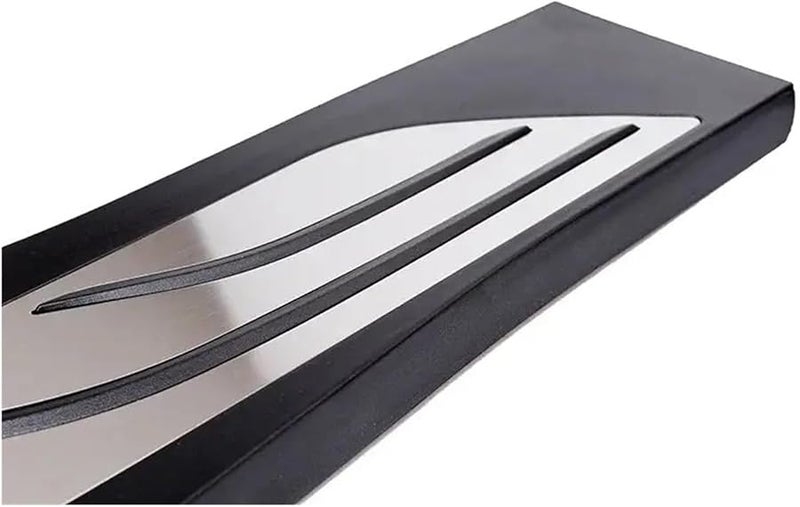 BMW X5 X6 F15 F16 E70 E71 E72 Accelerator Brake Footrest Pedal Pad Stainless Steel 3PCS Set - Image 4